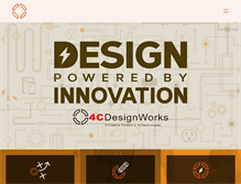 Tablet Screenshot of 4cdesignworks.com
